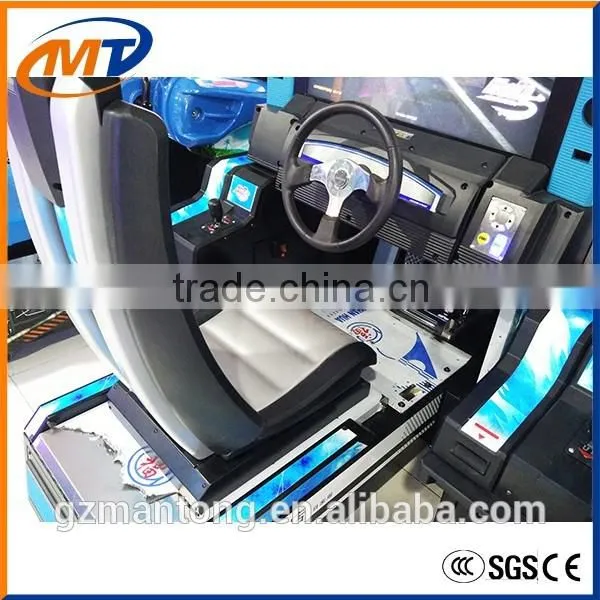 Initial 5 Car Racing Arcade Game Machine Riding Car photo-2