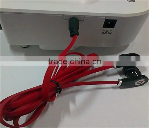 24W Mini Multimedia LCD Image System LED Projector Port - Black photo-4