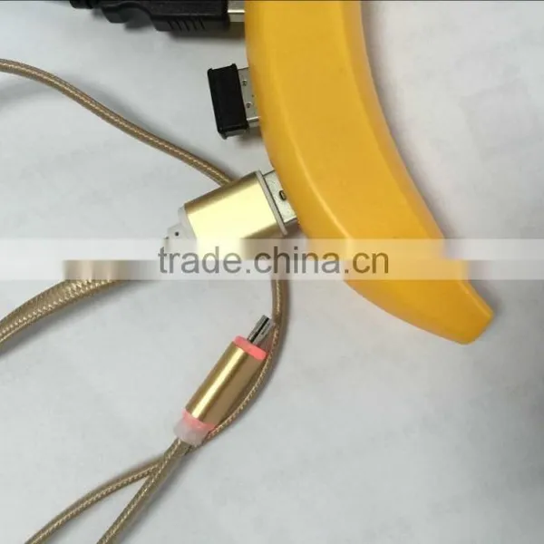 XO Metal Data Cable With Embedded LED Flash Light for Apple photo-6