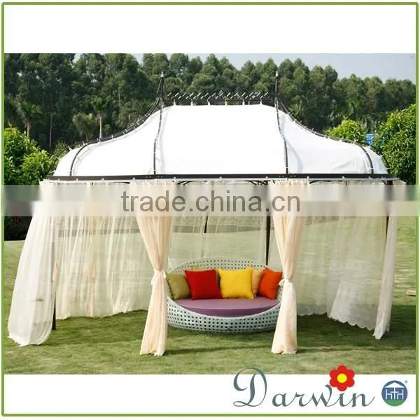 Fashionable Rattan Wicker High End Beach Hammock Daybed photo-4