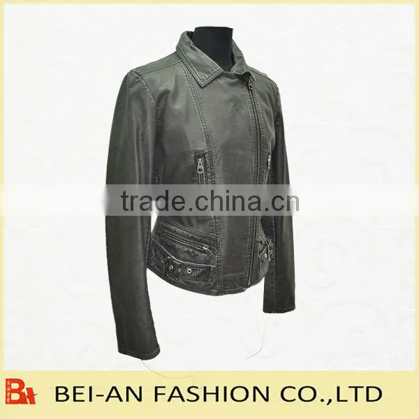 pu Leather Jackets for Women photo-2