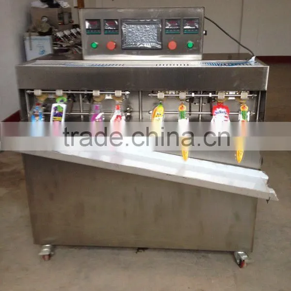 Orange Shape Juice Pouch Filling and Sealing Machine