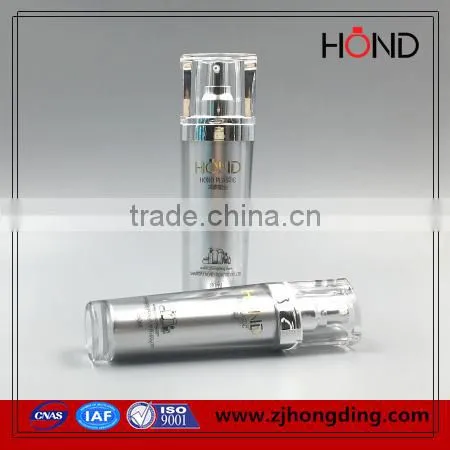 Wholesale Triangle Bottles White Color 30ml 50ml 80ml 120ml Triangle Shape Cosmetic 50ml Acrylic Skincare Bottle