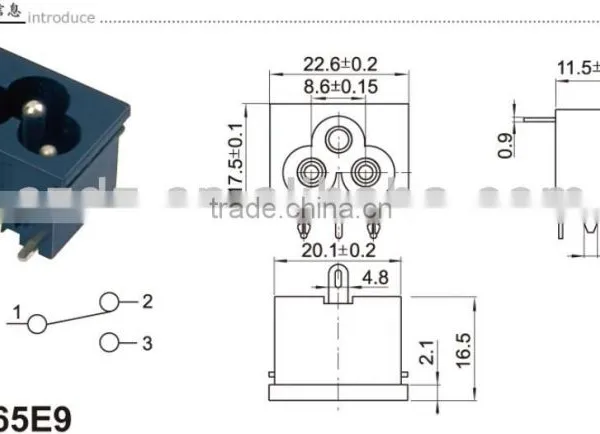 Power Plug Socket AS-15B,DC Male Connector,DC Plug Female Connector photo-6