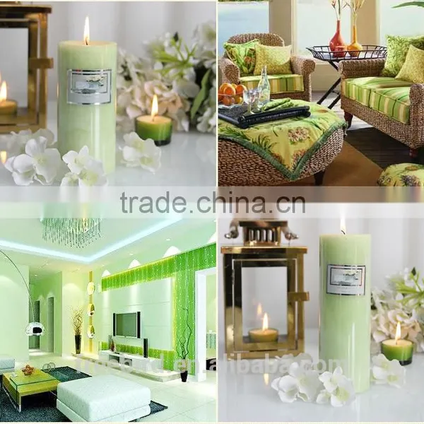 Personalized Pillar Wax Candles for Holiday Celebrations photo-4