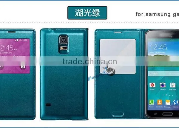 Original Factory Price Case for Samsung Galaxy S5 With Smart Cover Wake up / Sleep Function photo-2