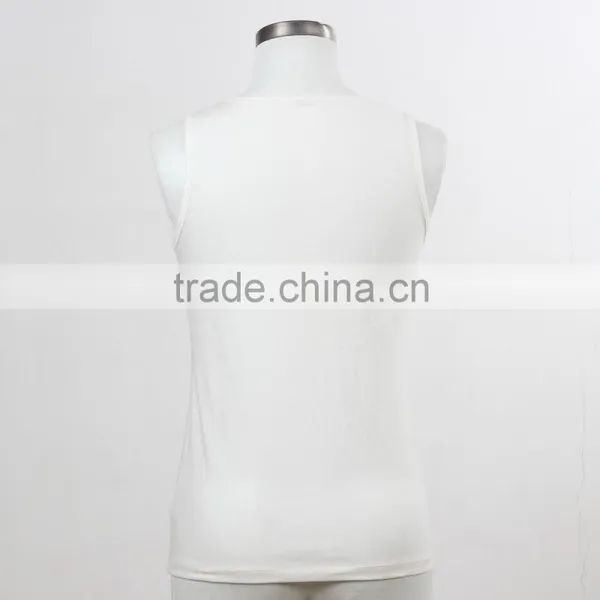 F5S15162 Women Blank Plain Tank Top photo-3