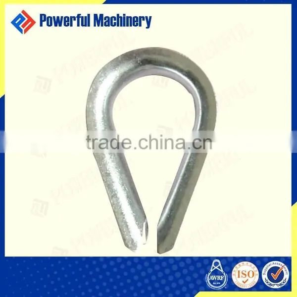 U.S. TYPE STANDARD CARBON STEEL G414 HEAVY DUTY CABLE THIMBLE photo-5