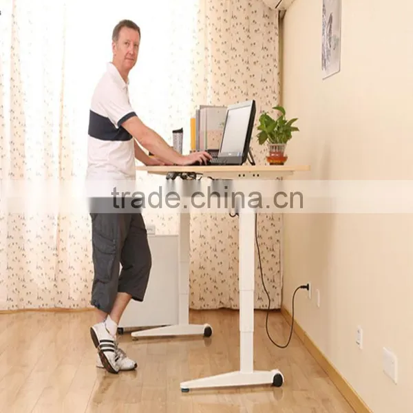 Office Furniture Table Stainless Steel Office Desk Folding Computer Standing Desk