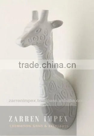 Giraffe Head Wall mounted Hook