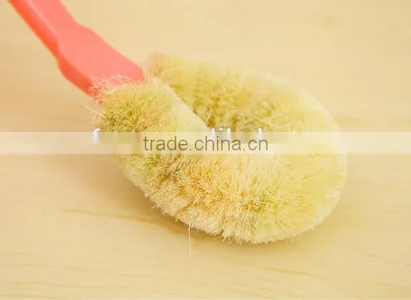 Hot Selling Natural Fibre Kitchen Utensil Cleaning Brush/non-stick Pot Dish Bowl Brush photo-6