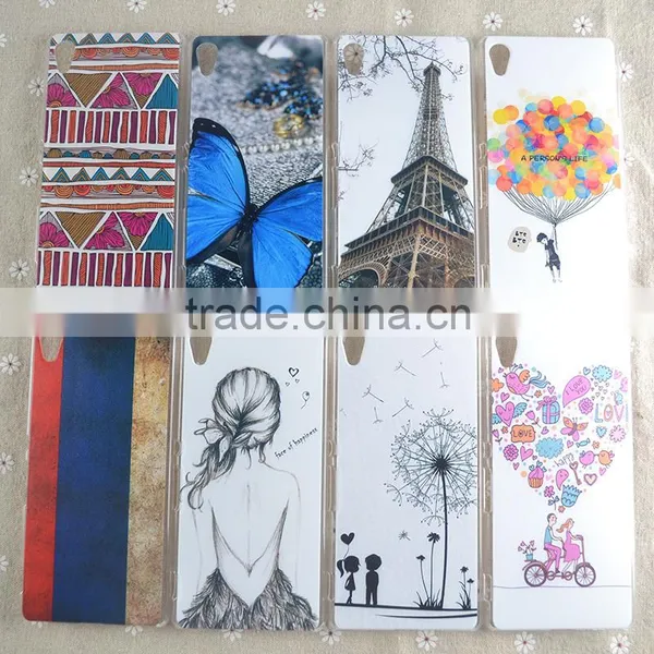 High Quality 3D Color Printing Protective PC /TPU Phone Case for Sony M4 photo-4