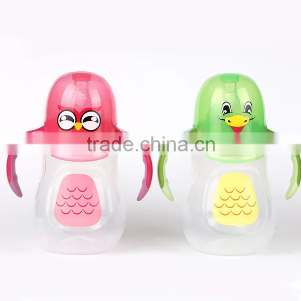 New Design Non Spill Unique Kids Cup Sippy Cup With Straw photo-2