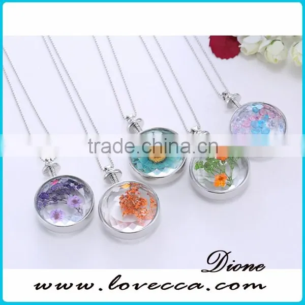 2016 New Arrival Nice Accessories Fashion Jewelry Real Dried Flower Jewelry Necklace photo-6