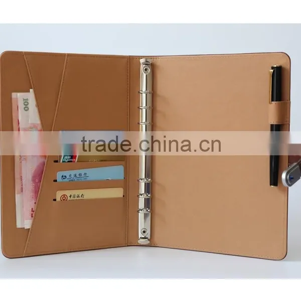 Factory Price Custom Business Paper Notebook With USB photo-3