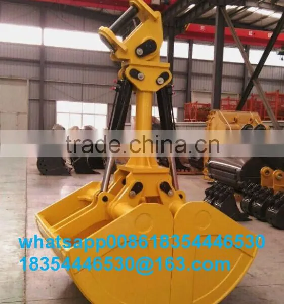 HITACHI zx350 Excavator clamshell bucket for sale,china suppliers for clamshell bucket