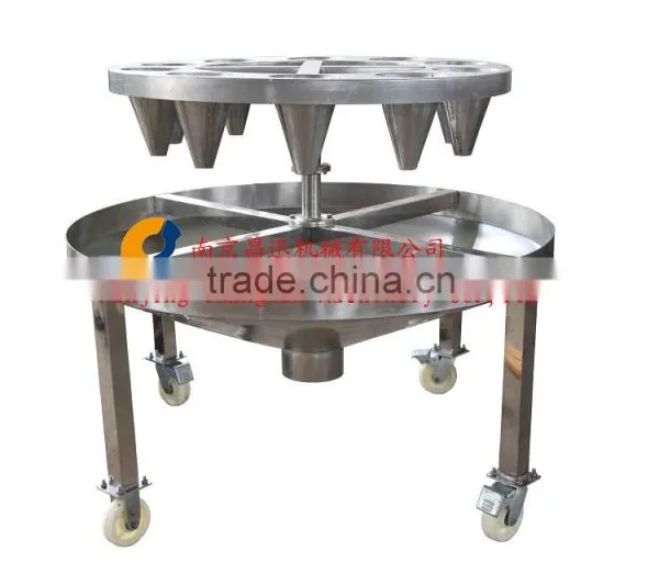 Chicken Slaughter Machine/small Capacity Blood Letting Table photo-3