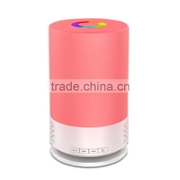 High Quality Mini Night Light Bluetooth Speaker 2016, Smart Touch Led Bluetooth Speaker Lamp With fm Radio photo-3