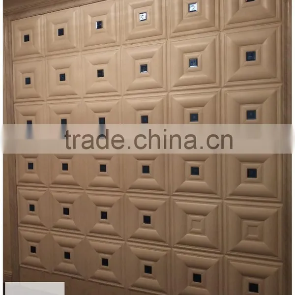 2016 Full Specification New Fur Leather 3d Wall Panel