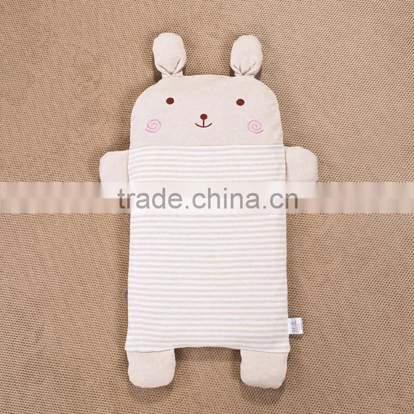 Colored cotton baby animal pillow buckwheat shell pillow 55*25*3cm