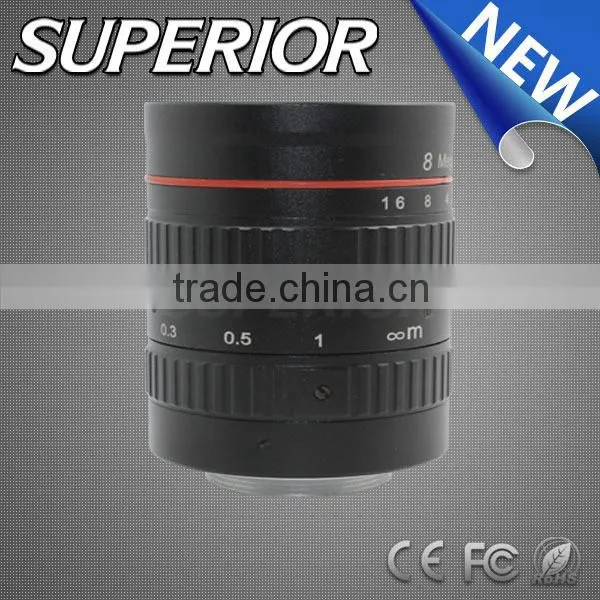 Fujian Cctv 35mm 8.0 MP F1.6 ITS Camcorder Lens Manual Aperture C Mount Lens Mega Pixel Thermal Imagining Lens photo-2