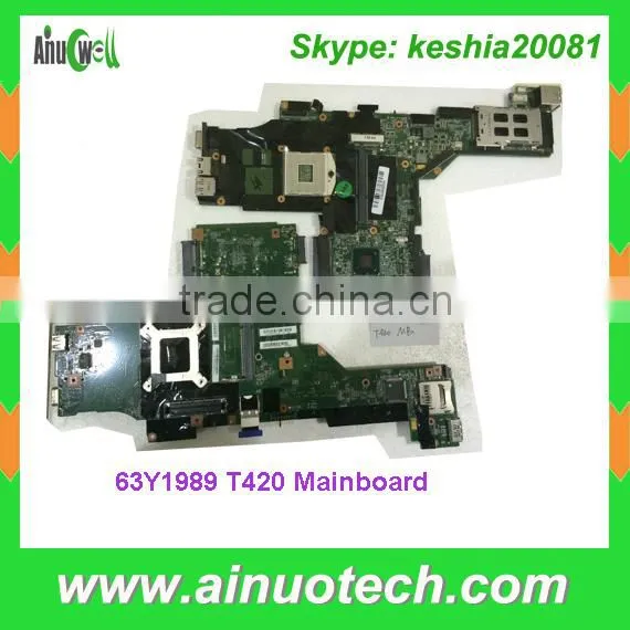 Brand New Laptop Mainboard for Lenovo T420 Laptop Motherboard Integrated FRU 63Y1989 System Board INTEL MOTHERBOARD