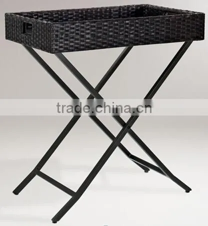 Wicker Folding Tray