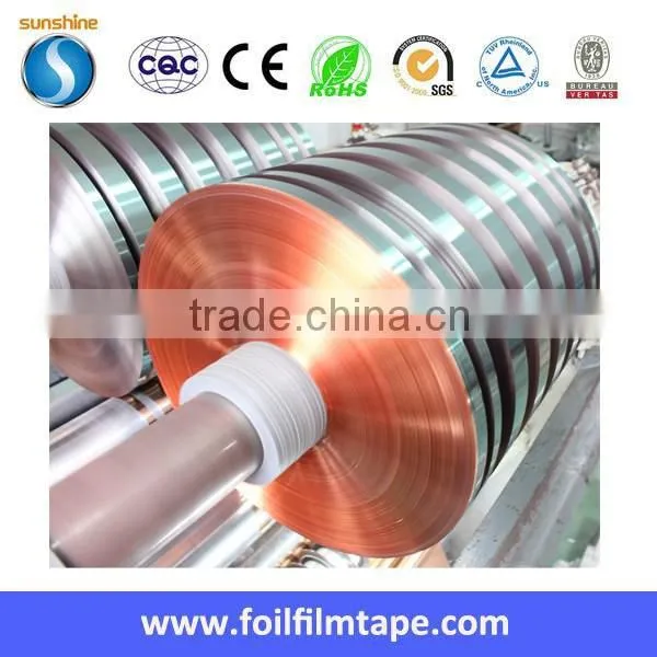 High Quality Copper Polyester Copper Foil Tape for Best Telecom Cables photo-2