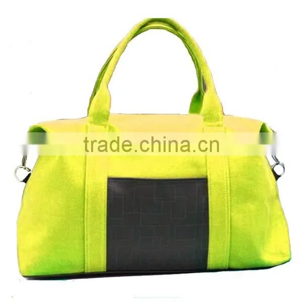 Canvas Weekend Duffle Bag Tote Travel Bag photo-2