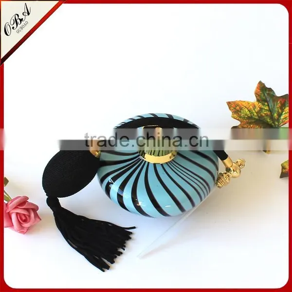 100ml Black Stripes Air Bag Perfume Bottle, Perfume Spray Packaging Gasbag Spray Pump photo-4