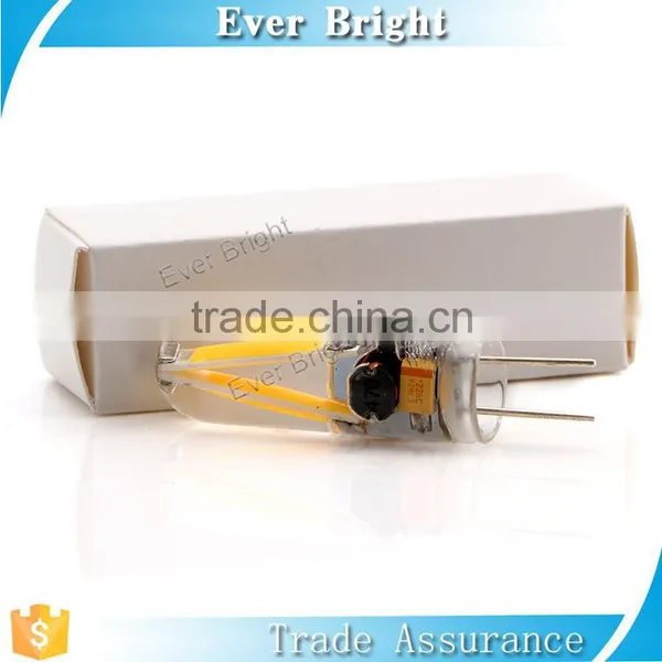 Warm White 30smd g4 Cob Car Led Bulb AC/DC 12V Transparent Glass g4 Led Light Bulb photo-3