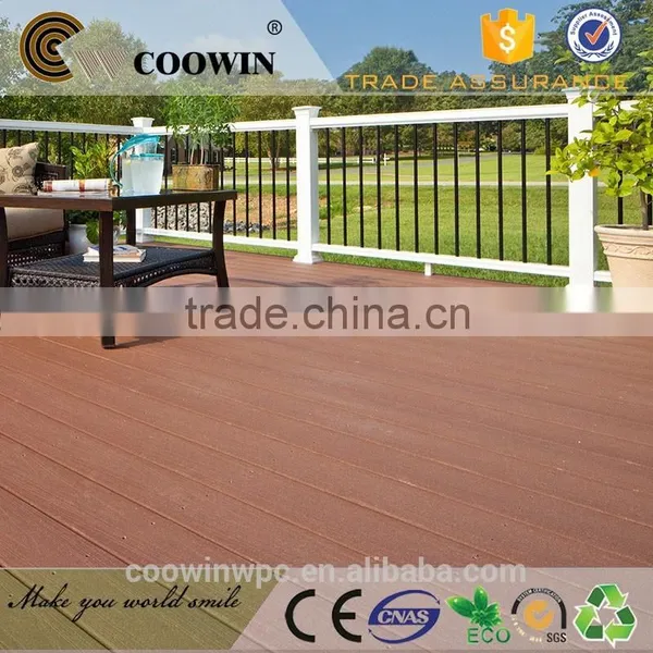 Decorative Grey Solid Artificial Indoors Interior Outdoor Wooden Flooring photo-2