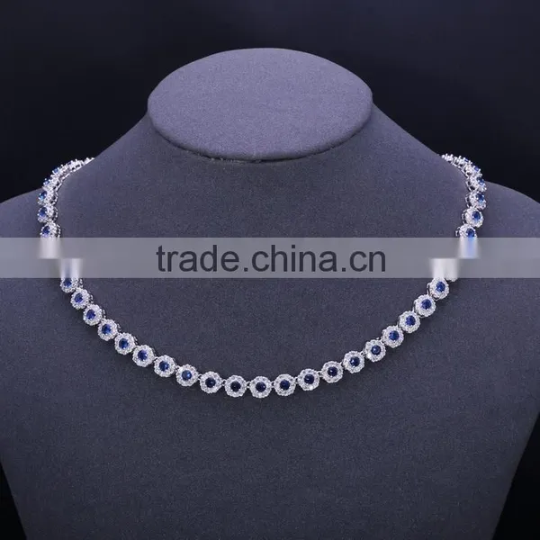 Simple Design White Gold Brass Dress up Jewelry Set,jewelry Set for Her photo-2