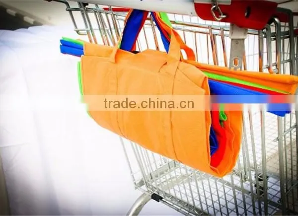High Quality Reusable Insulated Eco-friendly Supermarket Cart Bag photo-3