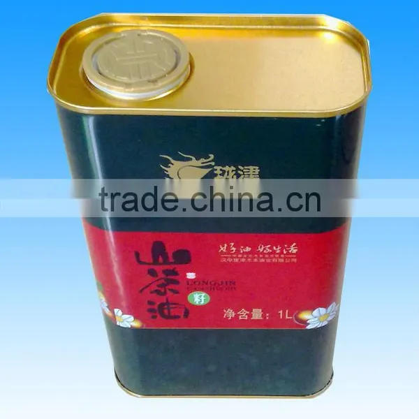 1L Camellia Oil Tin Can photo-2