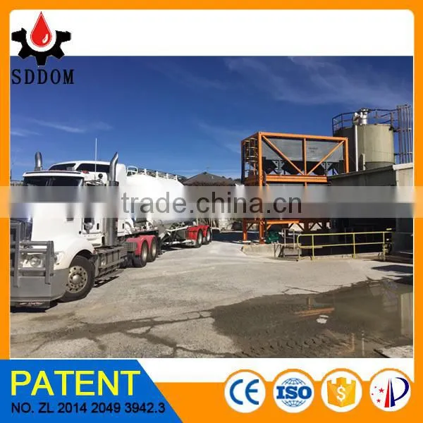 Stackable cement silo working on site