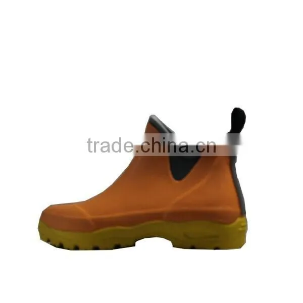 Wholesale Rubber Short Ankle Garden Boots,Rubber Short Ankle Rain Boots,Waterproof Garden Shoes photo-2