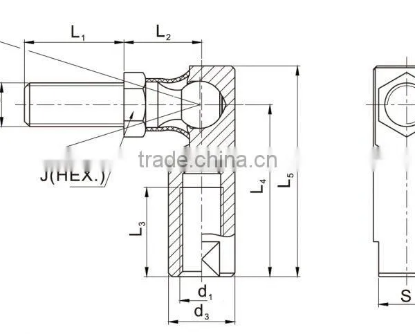 High Qualtiy Push Pull Cable End Fittings Ball Joints ES Series for Sale photo-2