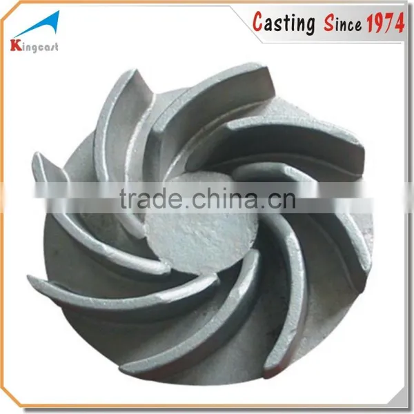 OEM Cast Iron Water Pump Cast Impeller,cast Blower Impeller,cast Impeller photo-4
