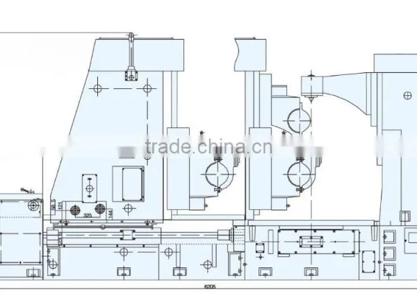2000mm Heavy-Duty Gear Hobbing Machine (Optional :Two-axis CNC) photo-2