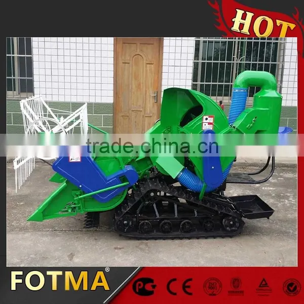 Mini Crawler Rice Combine Harvester photo-2