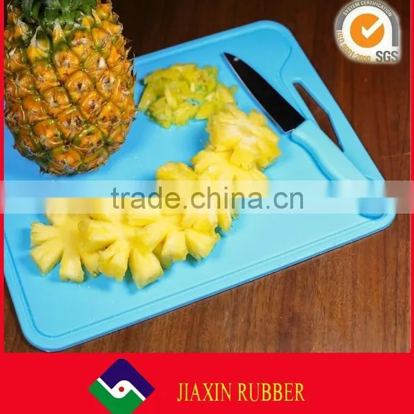 2017 Hot Sale Food Grade Silicone Chopping Board, Flexible Cutting Mat Chopping Block photo-3