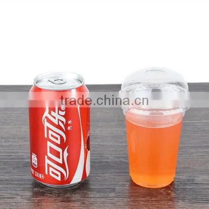 16oz Transparent Disposable Plastic Cup for Beverage photo-3