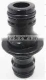 Hose Coupling 2 Way Garden Plastic Connector photo-3