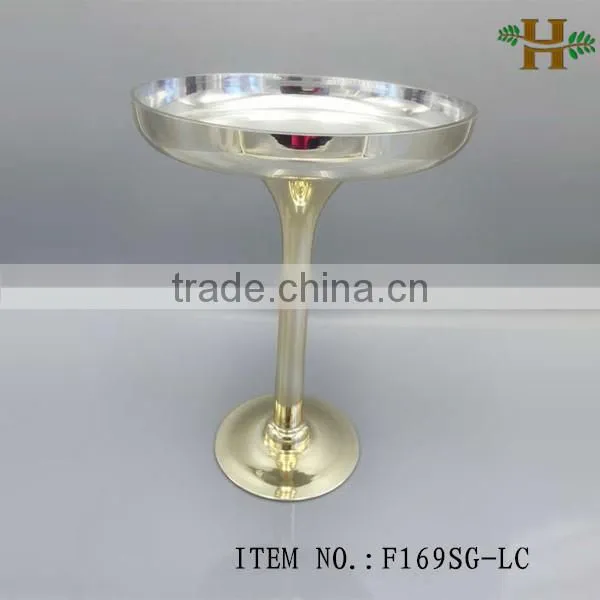 Mercury Glass Goblet Vase for Wedding Centerpieces photo-3
