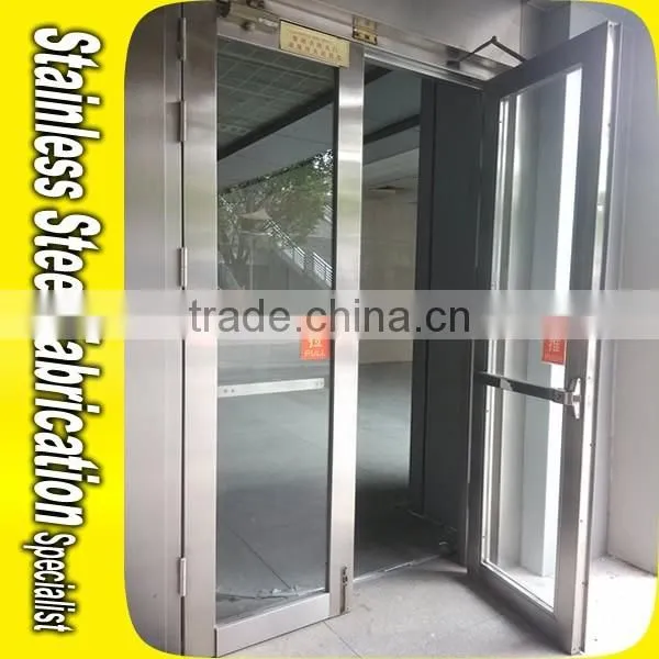 Custom Made Interior Decorative Metal Door Frame For Glass Door photo-5