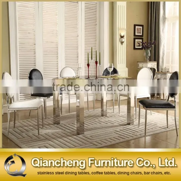 Black Extendable Glass Dining Table 918# photo-2