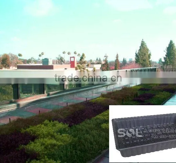 2014 New Plastic Roof Garden Planters New Green Vertical Garden Systems
