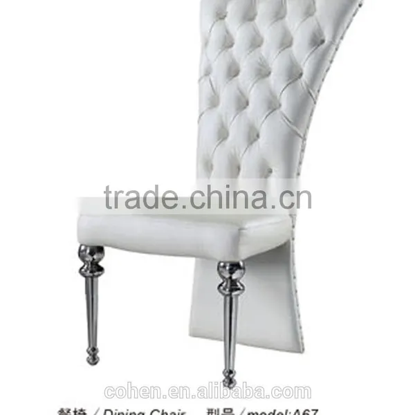 Foshan Hot Selling Unique Design Dinning Room Stainless Steel Furniture Dinning Chair Furniture photo-5