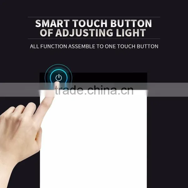 A4 Size Dimmable Ultra Thin LED Light Tattoo Copy Board A4 and A3 Simplified LED Tracing Board photo-2